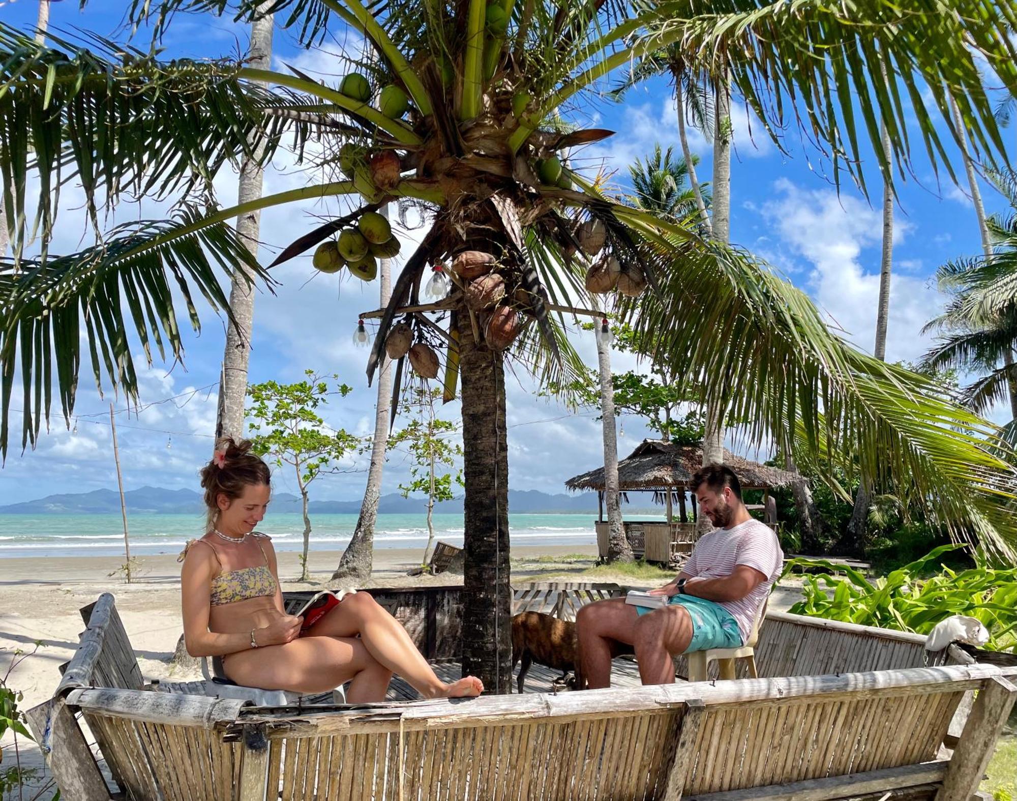 Amihan Beach Hostel 圣维森特 外观 照片